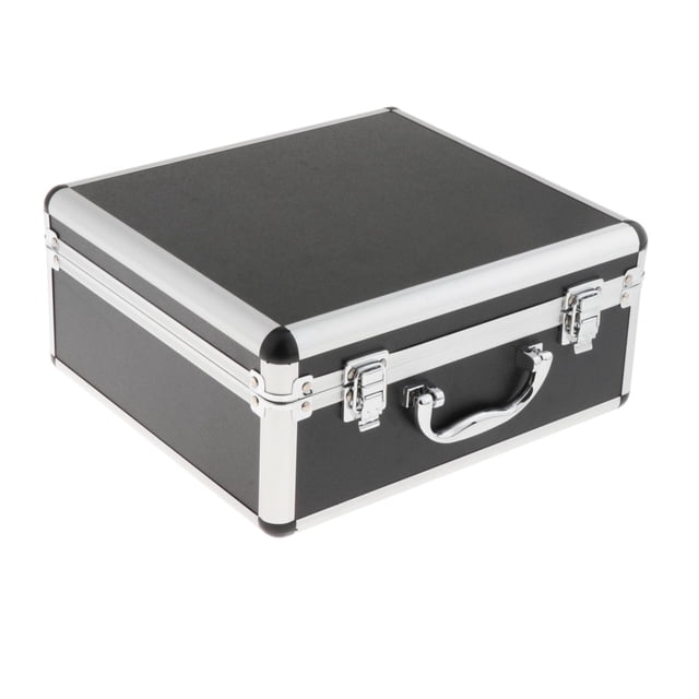 Estuche de transporte de carcasa dura, bolsa para micrófono, Interior de espuma EVA, carcasa dura, multicompartimento, caja de almacenamiento de , 25x28.5x13cm 25x285x13cm Sunnimix Estuche de transporte para micrófono