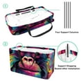 thumbnail image 4 of Monkey Foldable Reusable Large Capacity Oxford Cloth Cube Organizer Shopping Bag Basket Organizer, 4 of 7