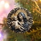 thumbnail image 5 of Colgante de bendición de nacimiento de Navidad 2025 | Adorno acrílico para coche con visión estereoscópica | Decoración para árbol de Navidad y hogar | Regalo para recién nacidos para Navidad y, 5 of 5