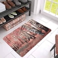 thumbnail image 3 of MKHERT Pink Birch Tree Grove Doormat Rug Home Decor Floor Mat Bath Mat 30x18 inch, 3 of 3