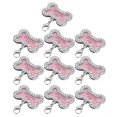 thumbnail image 3 of 10 Pcs Chien Chat Tag Personnalisé ID Anti??Loss Animal Lettrage Acier Inoxydable Pendentif, 3 of 8