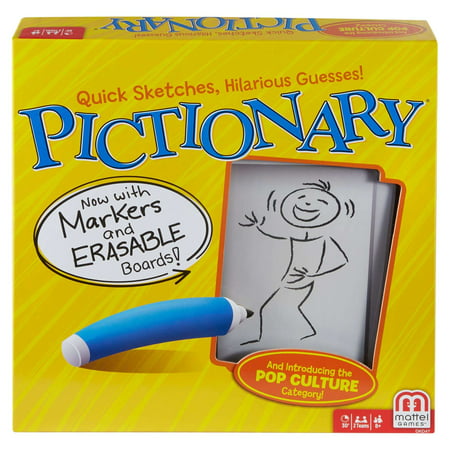 Pictionary Quick-Draw Guessing Game with Adult and Junior