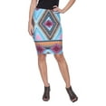 thumbnail image 2 of Women's Vibrant Printed Pencil Skirt, 2 of 3