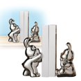 thumbnail image 1 of Modern Ceramic Bookends With Rabbit Design Decorative Desk Items For Bookshelves And Giving Set Of 2 With Books Elegant And Stylish Home Cool Christmas Ornament Mailman Ornament Christmas Ornament, 1 of 3