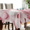 thumbnail image 3 of Ryvnso Valentines Love Rectangle Table Cloth Tablecover Dinning Tablecloth 60"x60", 3 of 8