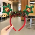 thumbnail image 1 of Diademas navideñas con orejas de Reno para mujer y niña, decoración navideña, diademas de Cosplay para fiesta, decoración navideña, 1 of 4