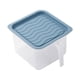 thumbnail image 1 of Tarro para almacenar cebada multigrano | Recipiente de plástico transparente con asa | Tapa hermética para organizar la despensa | Juego de 1 pieza, 1 of 2