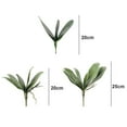 thumbnail image 2 of Simulation Leaves Non-Wilting Fake Phalaenopsis Orchid Leaves Home Decor-G, 2 of 5