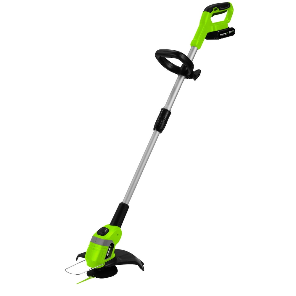Earthwise LST02010 10" Cordless Electric 20Volt Grass String Trimmer