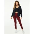 thumbnail image 6 of Sofia Active by Sofia Vergara Women’s High Waist Studio Leggings, 27" and 23" Inseam, 6 of 6