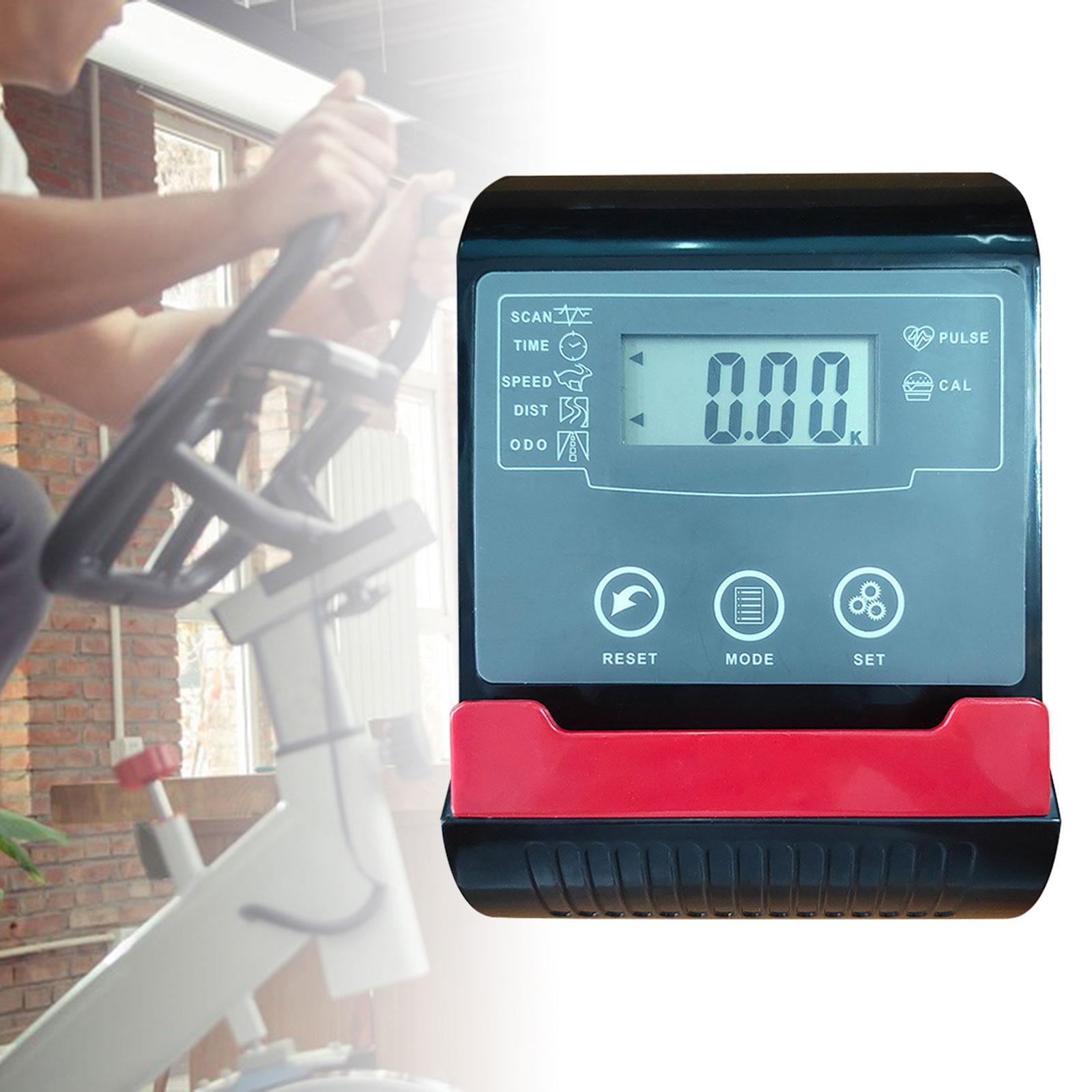 Dualoai Indoor Stationary Bike Exercise Bike Computer for Elliptical Machine