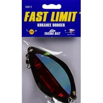 Yakima Bait Worden's Fast Limit 5" Kokanee Dodger Fishing Lure, Red & Pearl, 3850 R/P