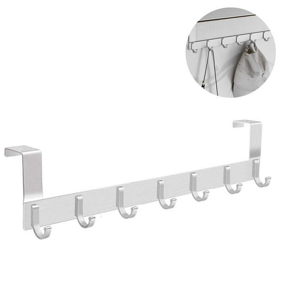 Over The Door Hooks, Heavy-Duty Door Hanger Sturdy Over The Door Hanger Hook for Hanging CoatMatte