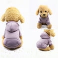 Barhoo Polyester Hoodied Sweatshirt Dog Clothes Pet Clothing with ...
