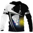 thumbnail image 5 of Personalized Name Badminton 3D Shirt, Best Coach Ever Sport Fans Gift T-Shirt, Custom Badminton 3D Shirt for Badminton Lovers (Hoodie, S), 5 of 8