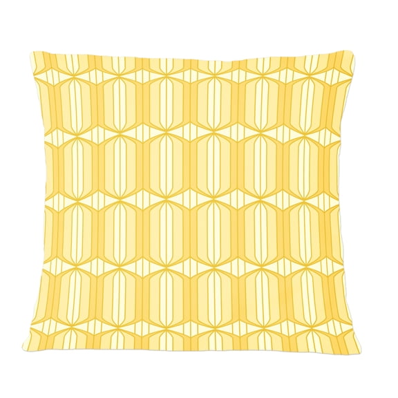 Designart Retro Ornamental Design III' Mid-Century Modern Throw Pillow - 12x20