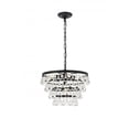 thumbnail image 1 of Living District LD5016D17BK Kora 5 Light Black Ceiling Pendant, 1 of 4