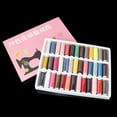 thumbnail image 2 of facefd 39PCS/Set Mixed Colors Pure Polyester thread Sewing machine thread Sewing Thread set Sewing thread Electric Machine Hand DIY Patches Stitch Sewing Thread, 2 of 6