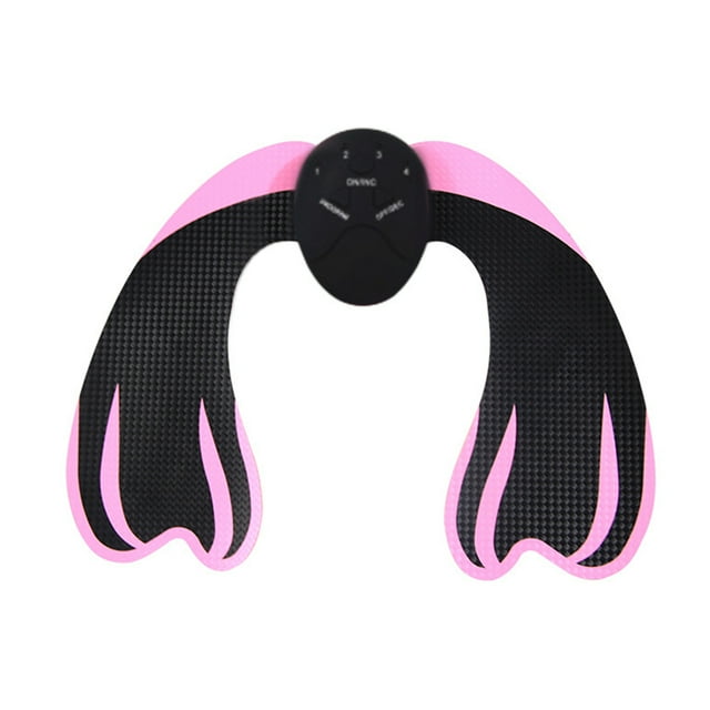Visland Entraîneur de Fesses 6 Modes Réglable Intelligent Fessier Fessier Tonifiant EMS Stimulateur Musculaire Patch d'Entraînement Fessier Masseur Femmes Machine d'Entraînement Rehausse-Fesses