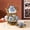 20pcs-Blue, variant on Yabanana 20 Pcs Tea Set Coffee Set, Gilded Pattern Ceramic Vintage Tea Set with Metal Stand and Spoon Painting Coffee Tea Set (Style 2)