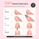 thumbnail image 4 of Esmalte de uñas en gel con base de goma Beetles Glitter Nude Pink, 15 ml, 4 of 8