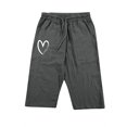 thumbnail image 4 of EHQJNJ Rave Pants Jogging In Spring and Summer Relaxing and Relaxing Beach Vacation Nine Point Sweatpants Cargo Joggers Men Red Mens Joggers Sweatpants with Pockets, 4 of 4