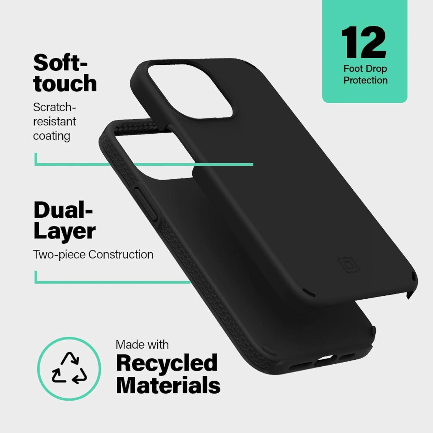 Phone Case iPhone 15 Pro Case MagSafe Compatible - & iPhone 15 Accessories with 12ft Drop Protection, Scratch Resistance + 5G & Wireless Charging