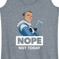 thumbnail image 3 of Avatar - The Last Airbender - Sokka Nope - Women's Racerback Tank Top, 3 of 5