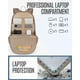 thumbnail image 4 of Mochila LIGHT FLIGHT FLIGHT Travel Laptop 15.6 pulgadas USB negra para mujer, 4 of 9