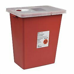 CONTAINER, SHARPS RED W/LID 8GLKENDAL 1 PACK