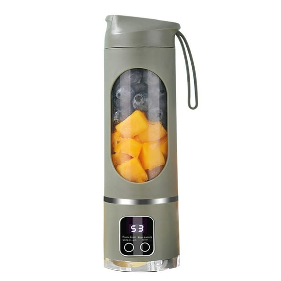 Mini blender with 8 or 12 steel blades 450ml travel cup blender for picnic