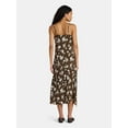 thumbnail image 2 of No Boundaries Cami Maxi Dress with Cowl Neck, Women's, 2 of 4