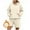 Beige, variant on NMMUED Sweat Set for Women Athleisure Sets Women Sweat Shorts Sets Track Suits for Women Set Oversized Casual Fleece Hoodie Sets, Beige L