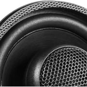 NVX NSP35 3.5 Coaxial Car Speakers 2-Way 200W Peak N-Series with 20mm Silk Dome Tweeters