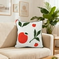 thumbnail image 1 of Orange Embroidered Pillowcase Fruit Pillow Cover Home Decoration, 1 of 6