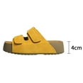 thumbnail image 4 of Mostsola Platform Clogs for Women Cork Footbed Slip on Shoes Open Toe Mules Slides Sandals, 4 of 6