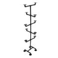 thumbnail image 6 of Industrial Style Hat Stand, Hat Storage Display Holder, Hat Display Rack Black 17.3*61in, 6 of 14