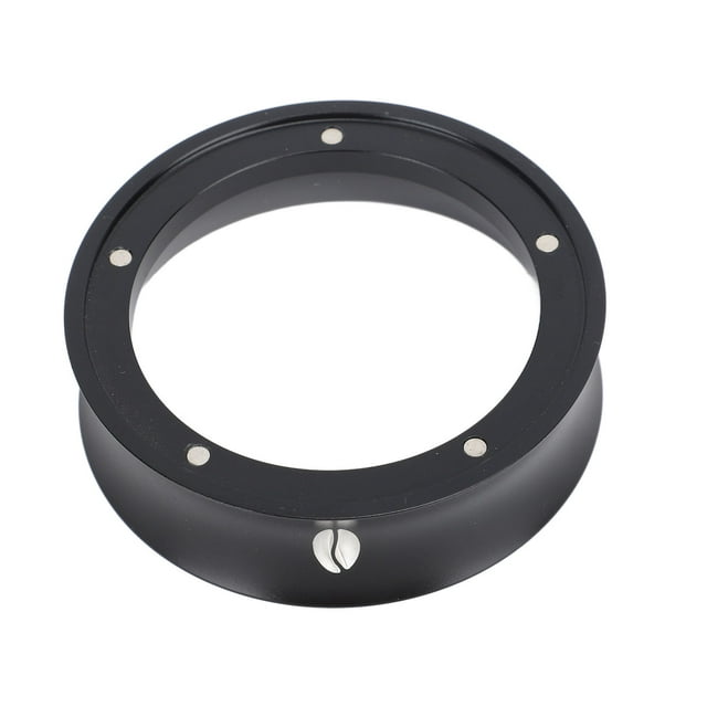 Aluminum Alloy Coffee Dosing Rings Reusable Dosing Funnel, Fits Most Coffee Makers, Prevents Powder Spreading
