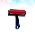 thumbnail image 1 of OULII Soft Rubber Brayers Paint Brush Red for Craft Enthusiasts Scrapbooking 1Pcs, 1 of 8