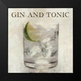 thumbnail image 2 of Greene, Taylor 15x15 Black Modern Framed Museum Art Print Titled - GIN AND TONIC, 2 of 5