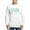 White, variant on - John Muir Mountains Calling Long Sleeve T Shirt - Unisex Cotton Long Sleeve T-Shirt