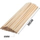 thumbnail image 3 of Palitos de bambú artesanales de 30 cm, palitos redondos artesanales, 55 piezas de 6 mm / 0,24 quot; Madera, madera redonda artesanal, palos de bambú de alta calidad, kaili Sencillez, 3 of 5