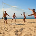 thumbnail image 4 of Franklin Sports Badminton Net Family Set - Includes 4 Steel Rackets, 2 Birdies, Adjustable Net and Stakes - Backyard or Beach Badminton Set - Easy Net Setup, 4 of 7