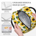 thumbnail image 3 of Disketp Sunflowers Bolsa Térmica para Almuerzo, Lonchera con Abertura Amplia y Gran Capacidad, Organizador Reutilizable para Mujeres, Hombres y Adultos, 3 of 6