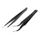 thumbnail image 2 of Tweezers Set 6pcs/Set ESD Acero Inoxidable Con Cuero, 2 of 9