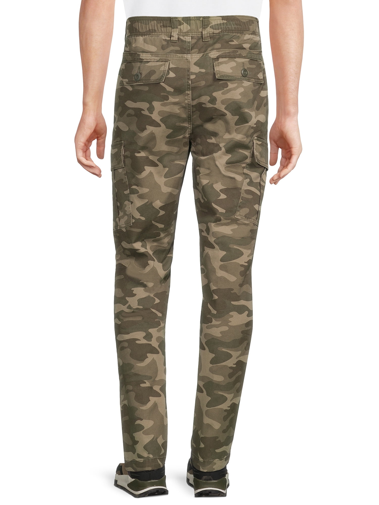 No Boundaries Men's and Big Men's Cargo Pants, Sizes up to 5XL