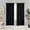 Black, variant on Blackout Curtains, Room Darkening Drapes, Insulated Sunscreen Window Coverings, 1 Piece Polyester Thermal Blackout Curtain for Bedroom, Living Room, Bay Window, 59x63 Inch
