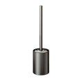 thumbnail image 1 of Toilet brush, Polypropylene inner bucket, White brush, BPA free, Metallic. Measures 9 x 9 x 35 cm, 1 of 5