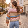 thumbnail image 4 of Cardigan for Girls Trendy Stripe Knit Top Girls Fall Sweater, 4 of 4
