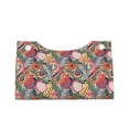 thumbnail image 2 of Goofa Tropical Fruit Pattern Triangle Square Tissue Box Cover, Modern PVC Leathe Facial Paper Holder,Decorative Holder/Organizer for Bathroom Vanity Countertop, 2 of 9